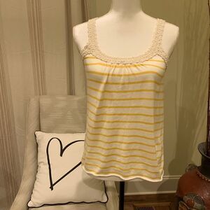 J crew tank top 💛